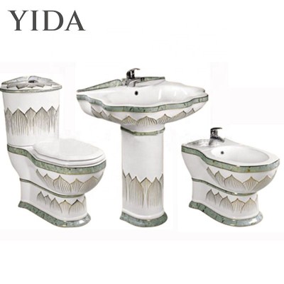 sanitary ware gold ceramic toilet, two piece toilet sanitary ware price, royal court bathroom toilet ceramic gold toilet